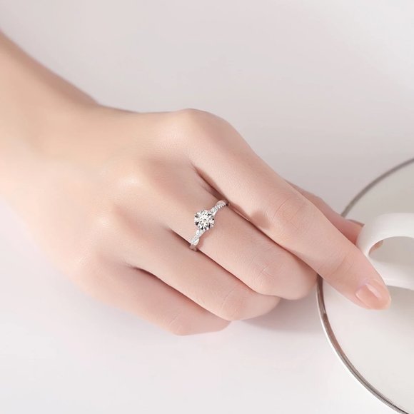 1ct. t.w. Diamond Engagement Ring - Picture 7 of 14